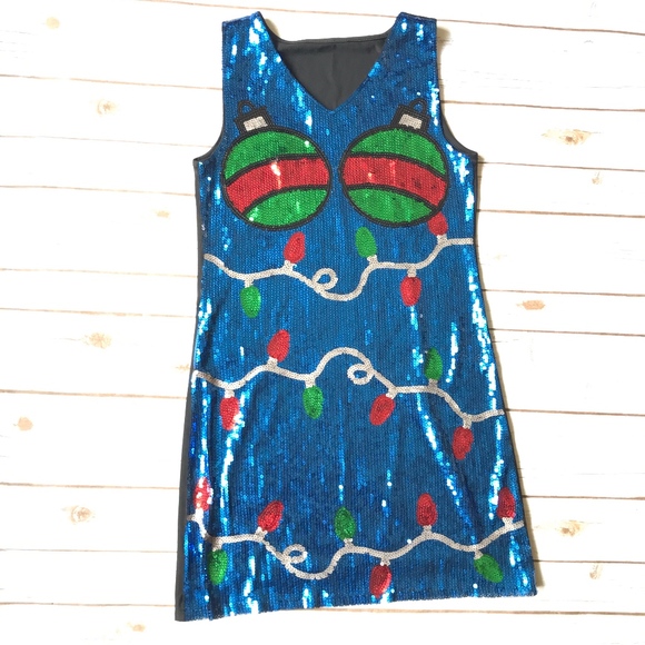 sexy ugly christmas dress